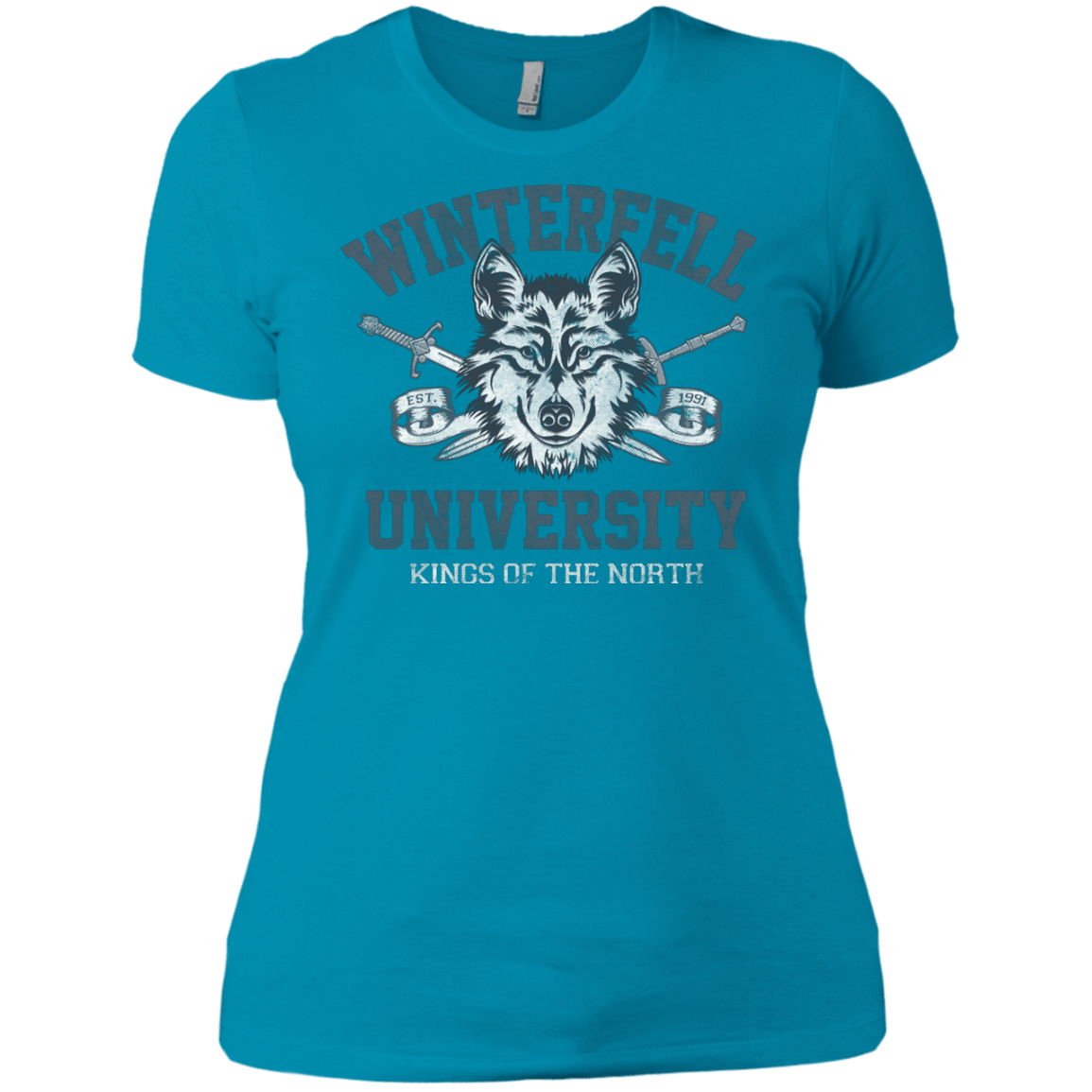 T-Shirts Turquoise / X-Small Winterfell U Women's Premium T-Shirt