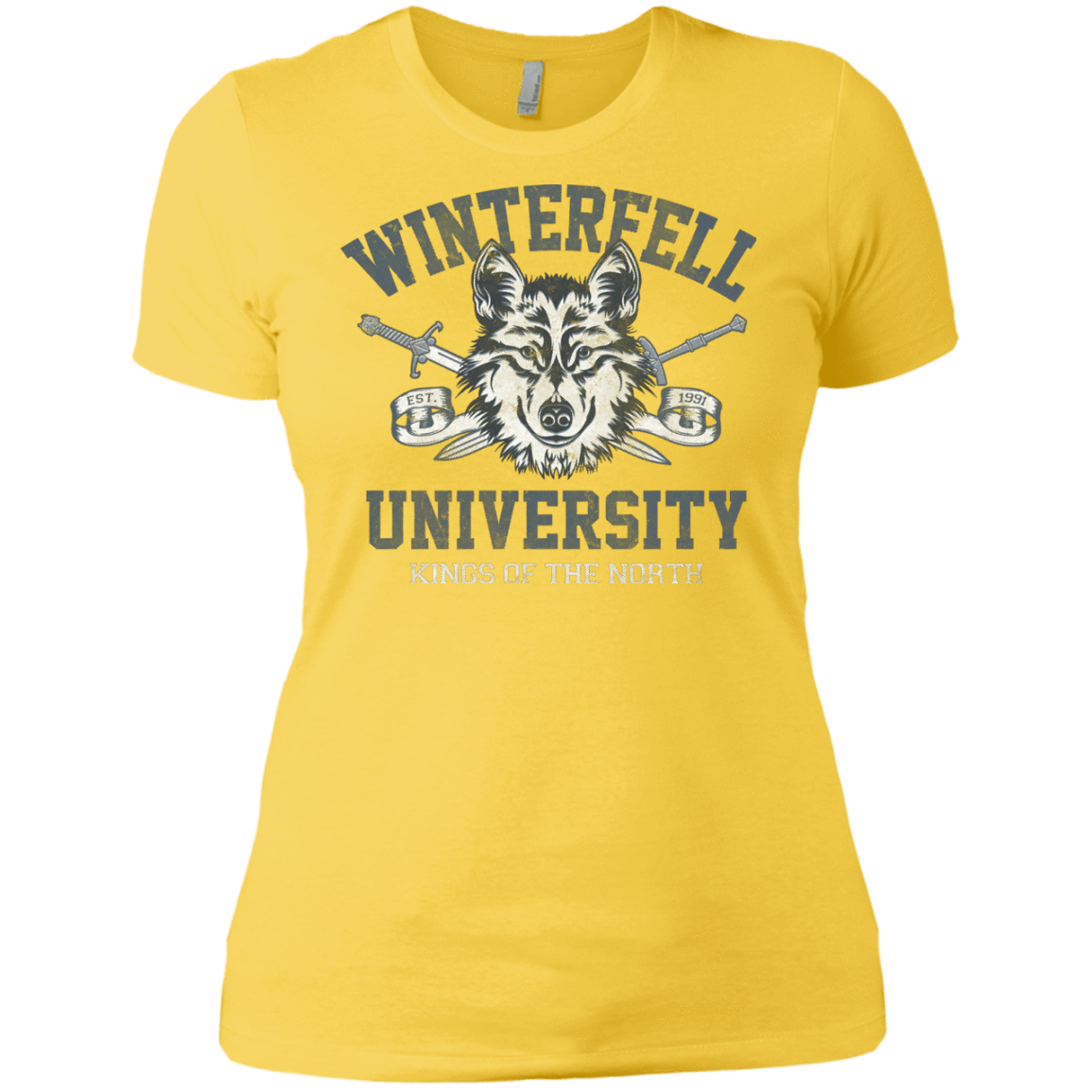 T-Shirts Vibrant Yellow / X-Small Winterfell U Women's Premium T-Shirt