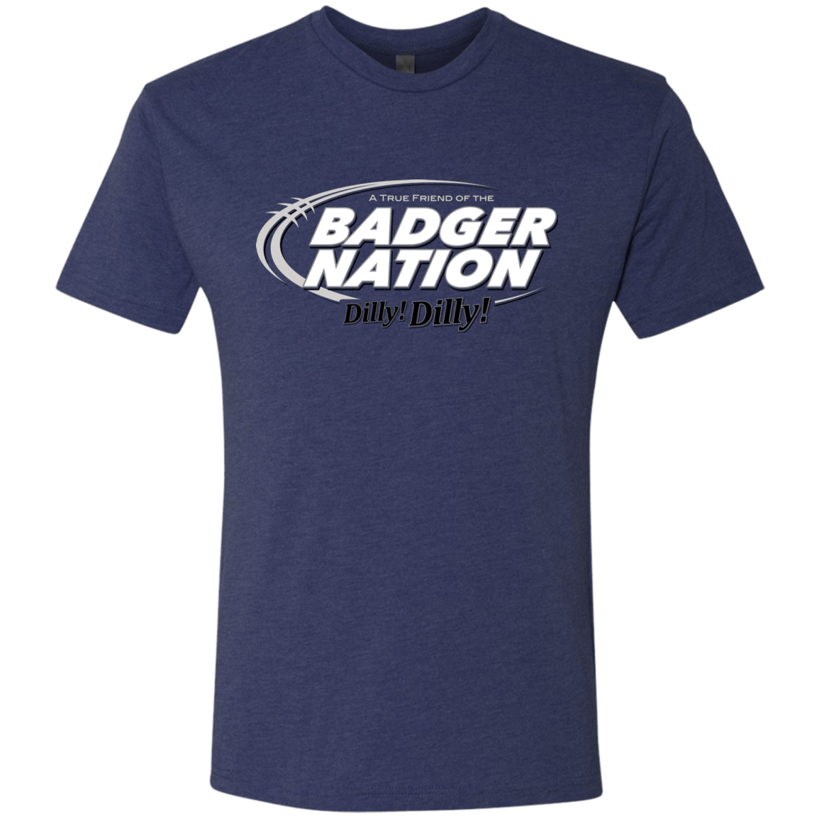 T-Shirts Vintage Navy / Small Wisconsin Dilly Dilly Men's Triblend T-Shirt