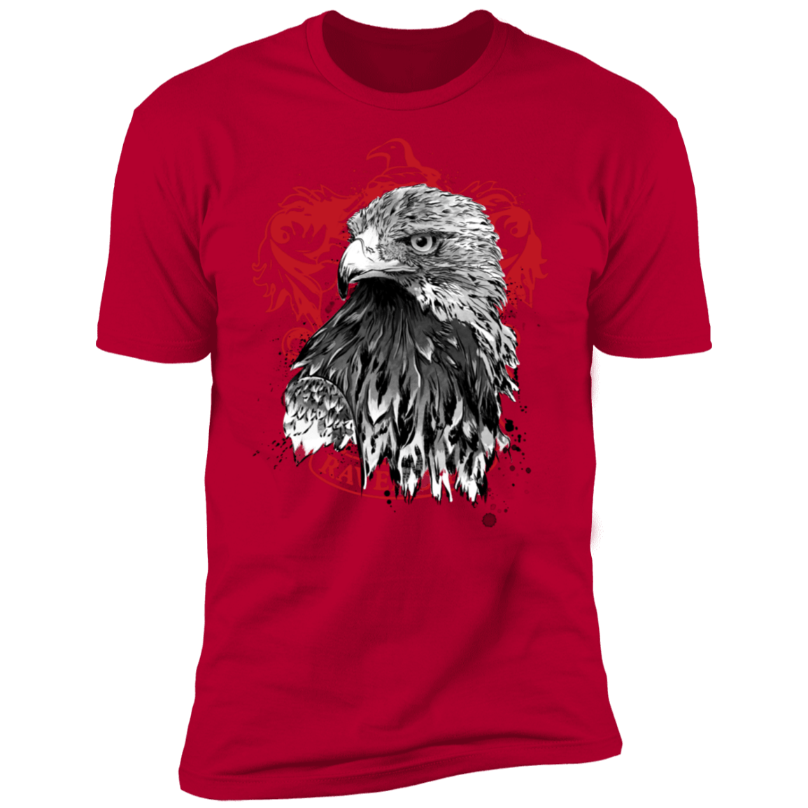 T-Shirts Red / S Wit and Wisdom sumi-e Men's Premium T-Shirt