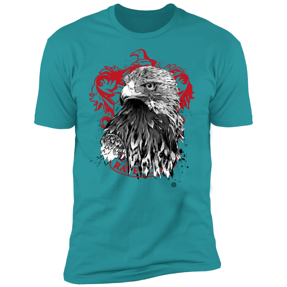 T-Shirts Tahiti Blue / S Wit and Wisdom sumi-e Men's Premium T-Shirt