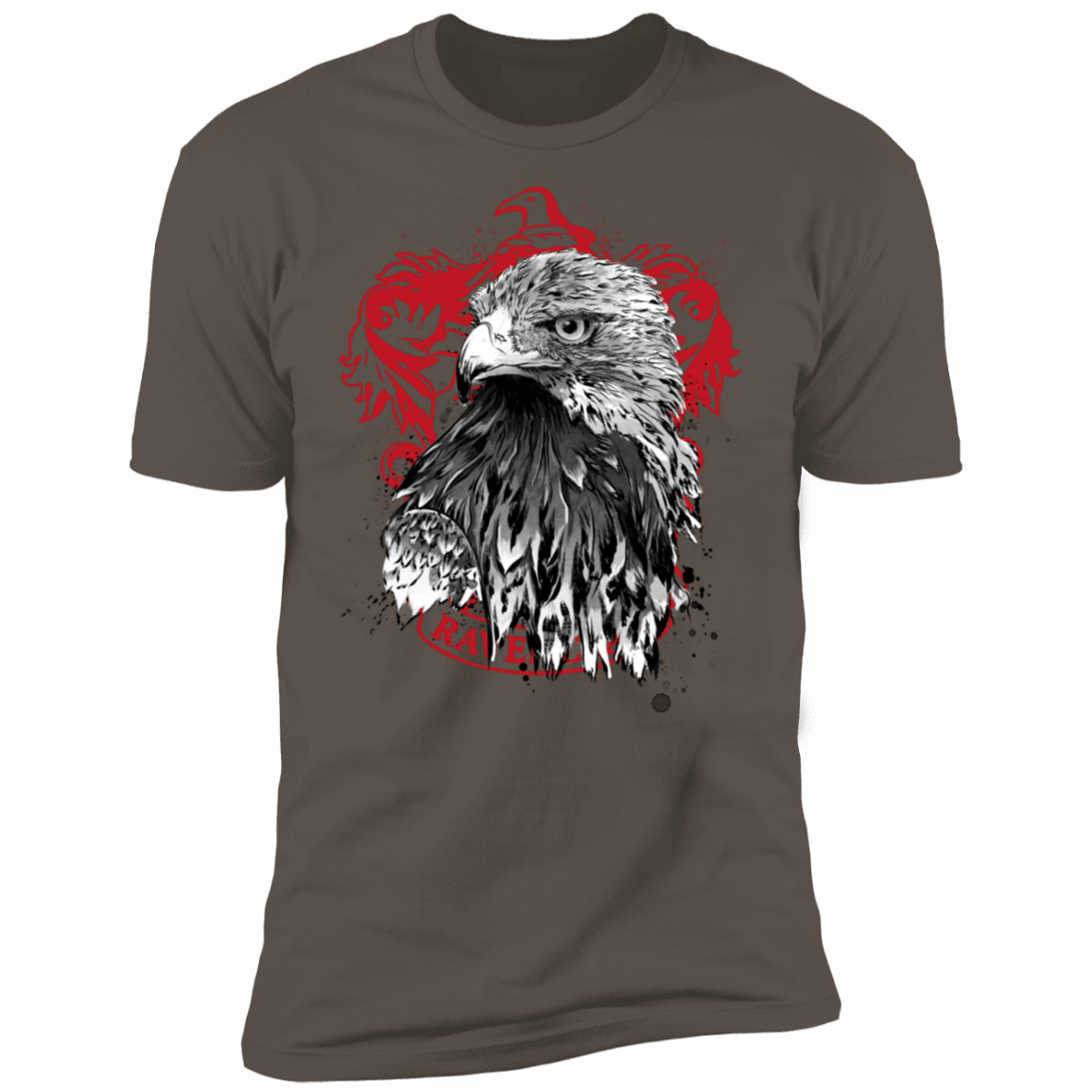 T-Shirts Warm Grey / S Wit and Wisdom sumi-e Men's Premium T-Shirt