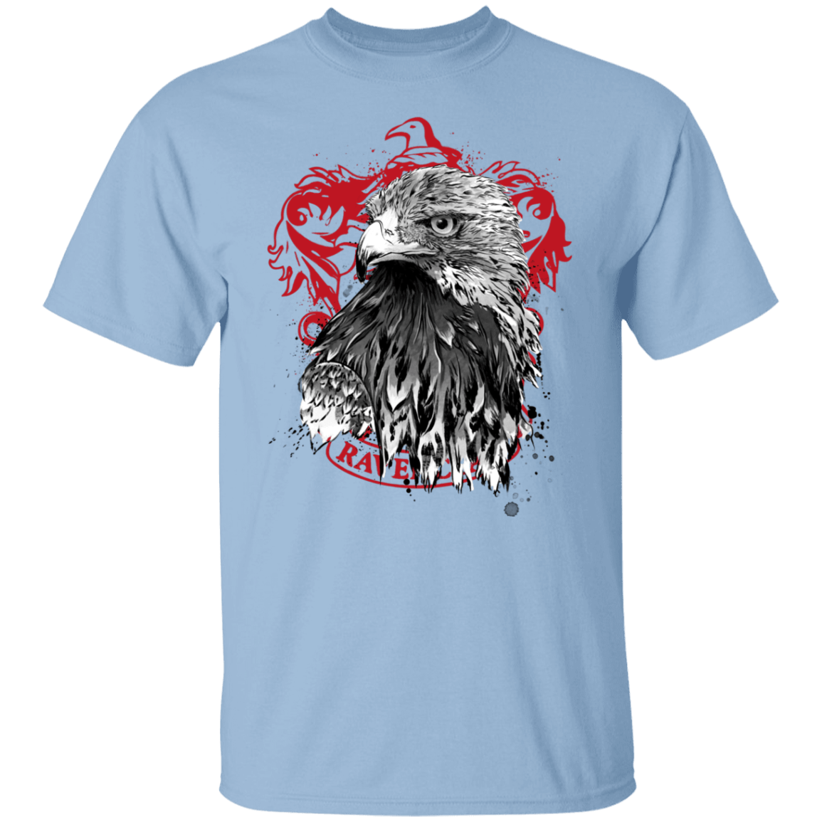 T-Shirts Light Blue / S Wit and Wisdom sumi-e T-Shirt