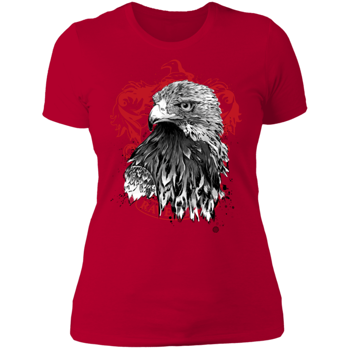 T-Shirts Red / S Wit and Wisdom sumi-e Women's Premium T-Shirt