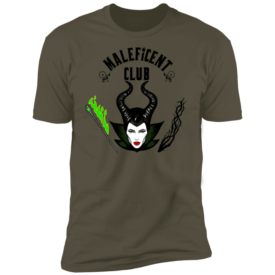 T-Shirts Military Green / S Witch Club Men's Premium T-Shirt