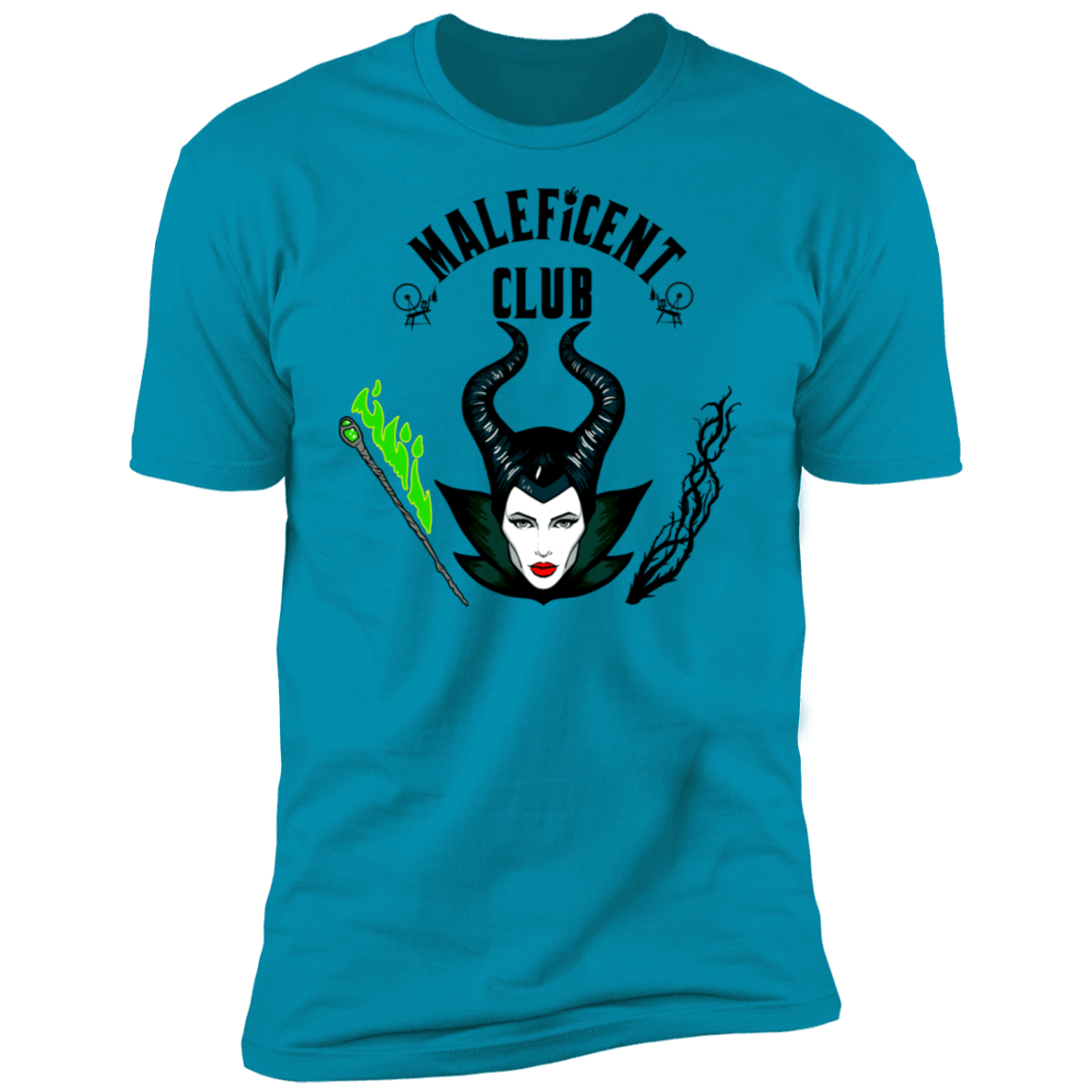 T-Shirts Turquoise / S Witch Club Men's Premium T-Shirt