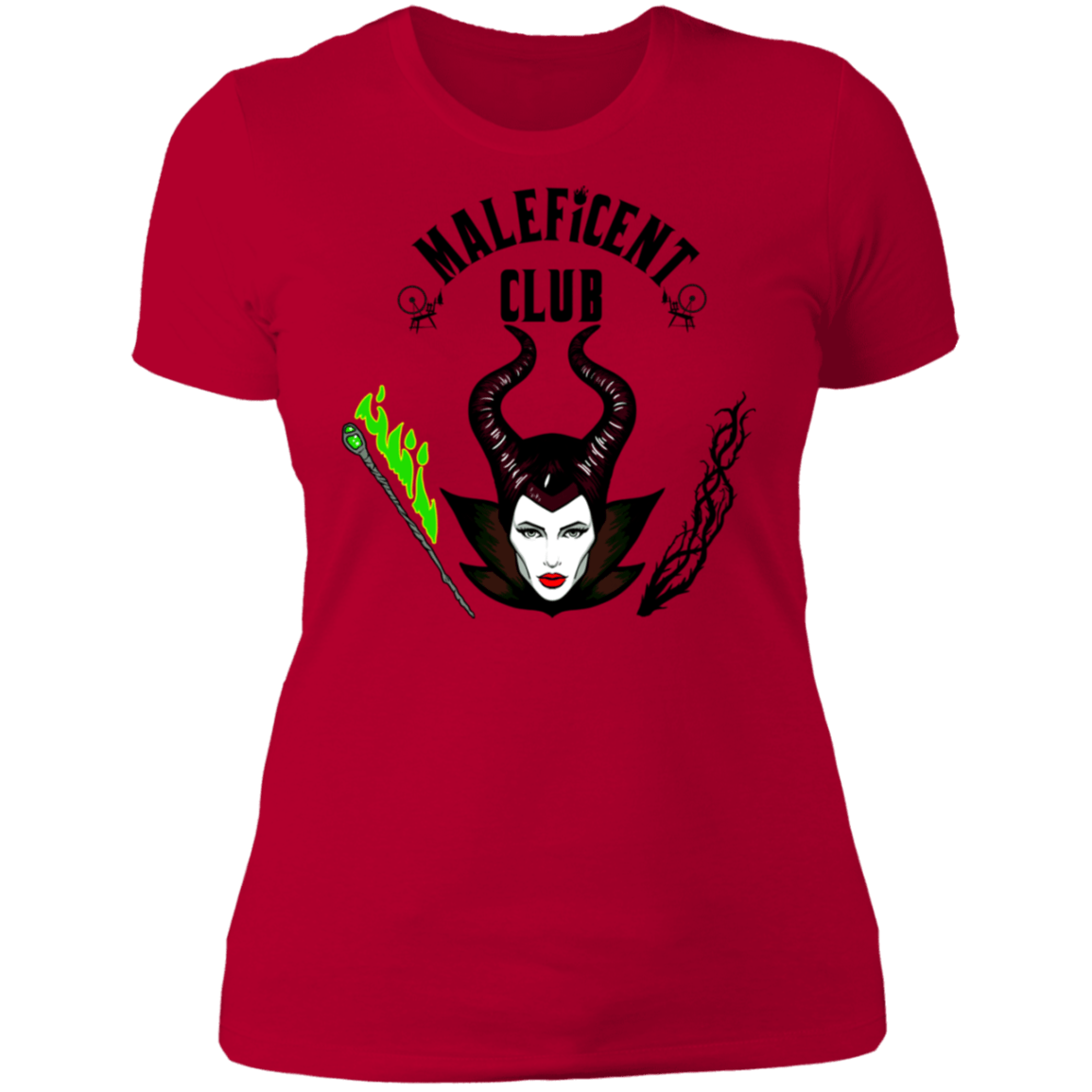 T-Shirts Red / S Witch Club Women's Premium T-Shirt