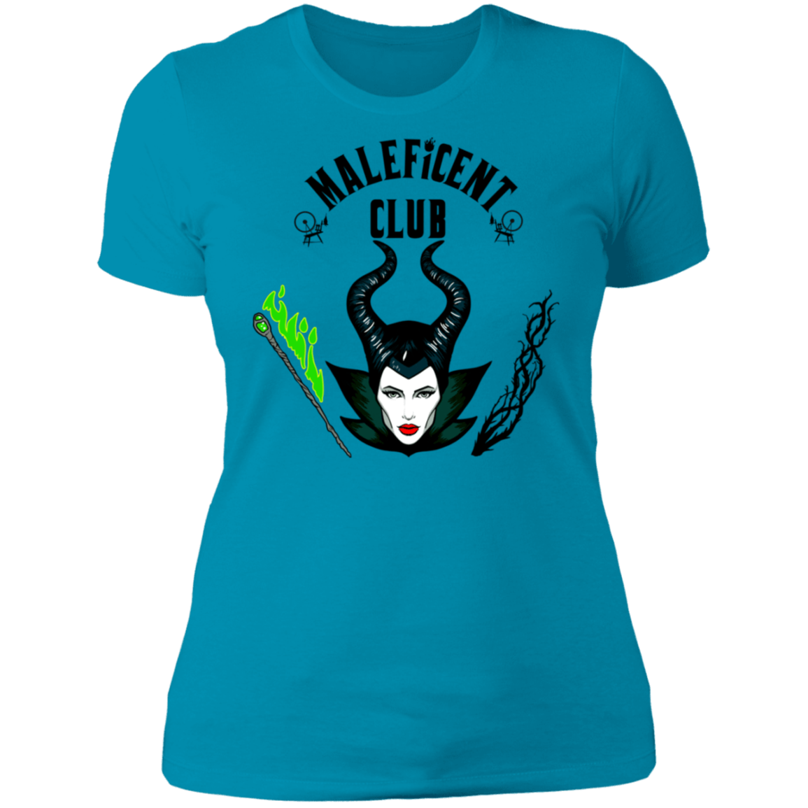 T-Shirts Turquoise / S Witch Club Women's Premium T-Shirt