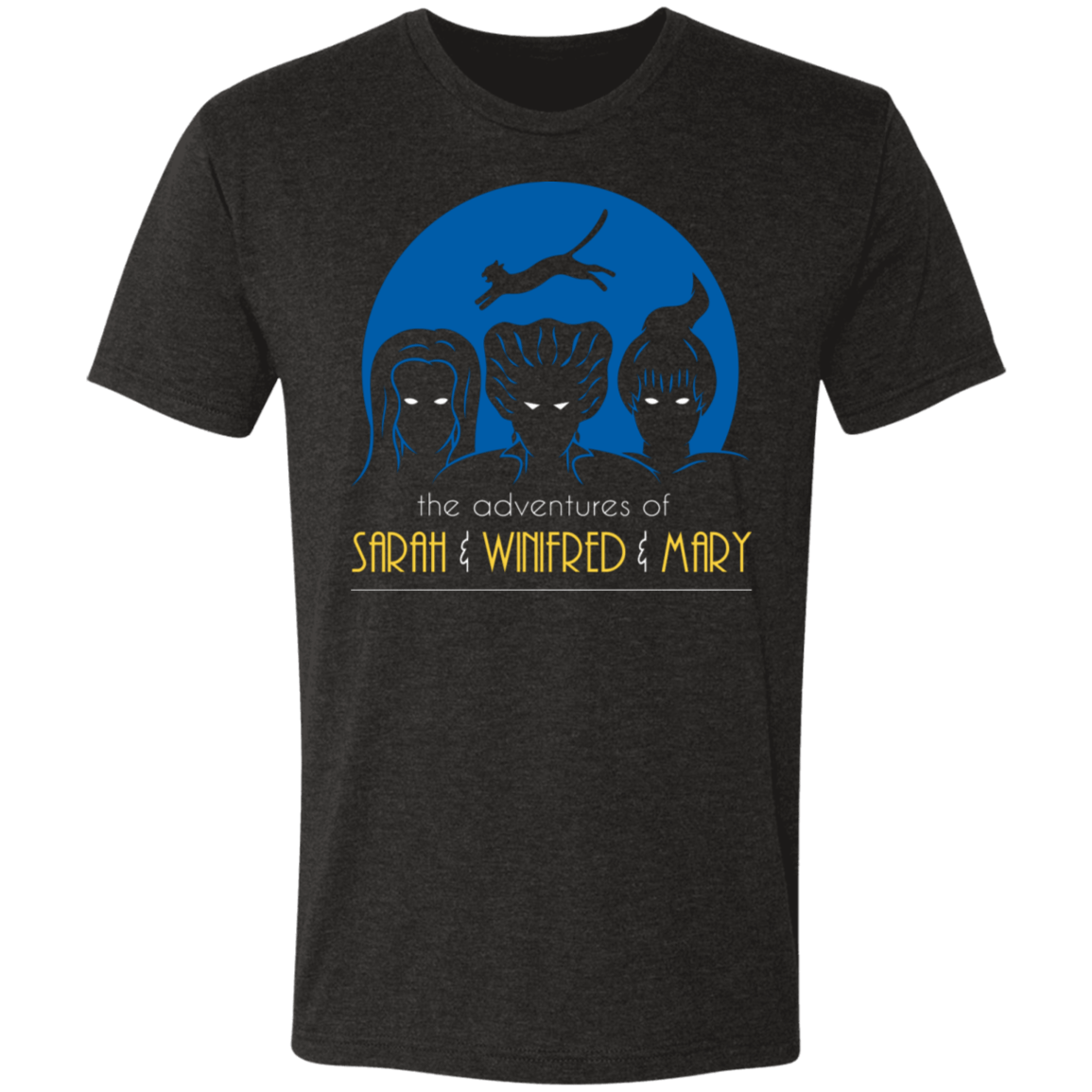 T-Shirts Vintage Black / S Witches Men's Triblend T-Shirt
