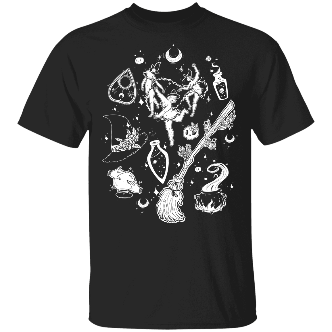 T-Shirts Black / YXS Witchy Stuff Youth T-Shirt