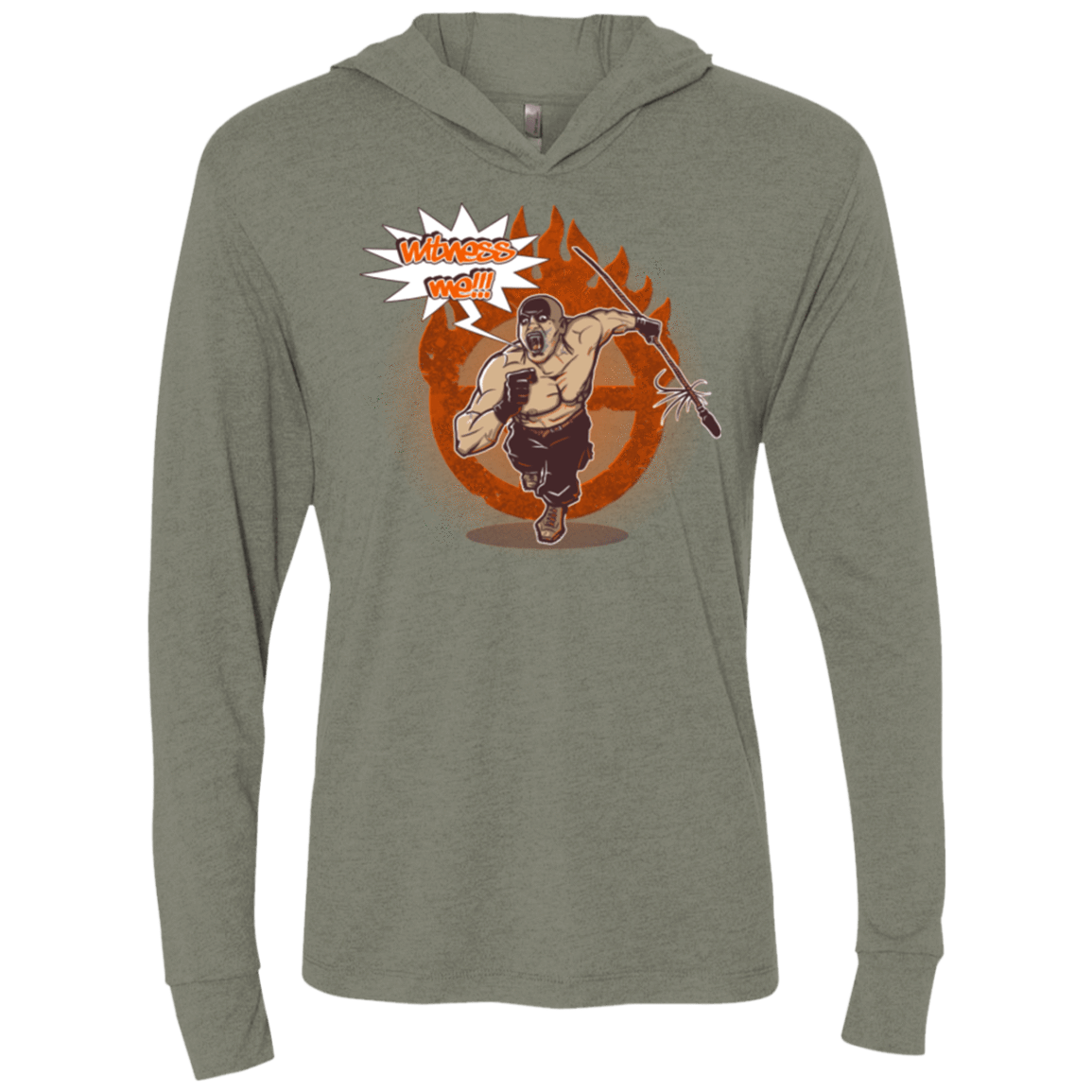 T-Shirts Witness Triblend Long Sleeve Hoodie Tee