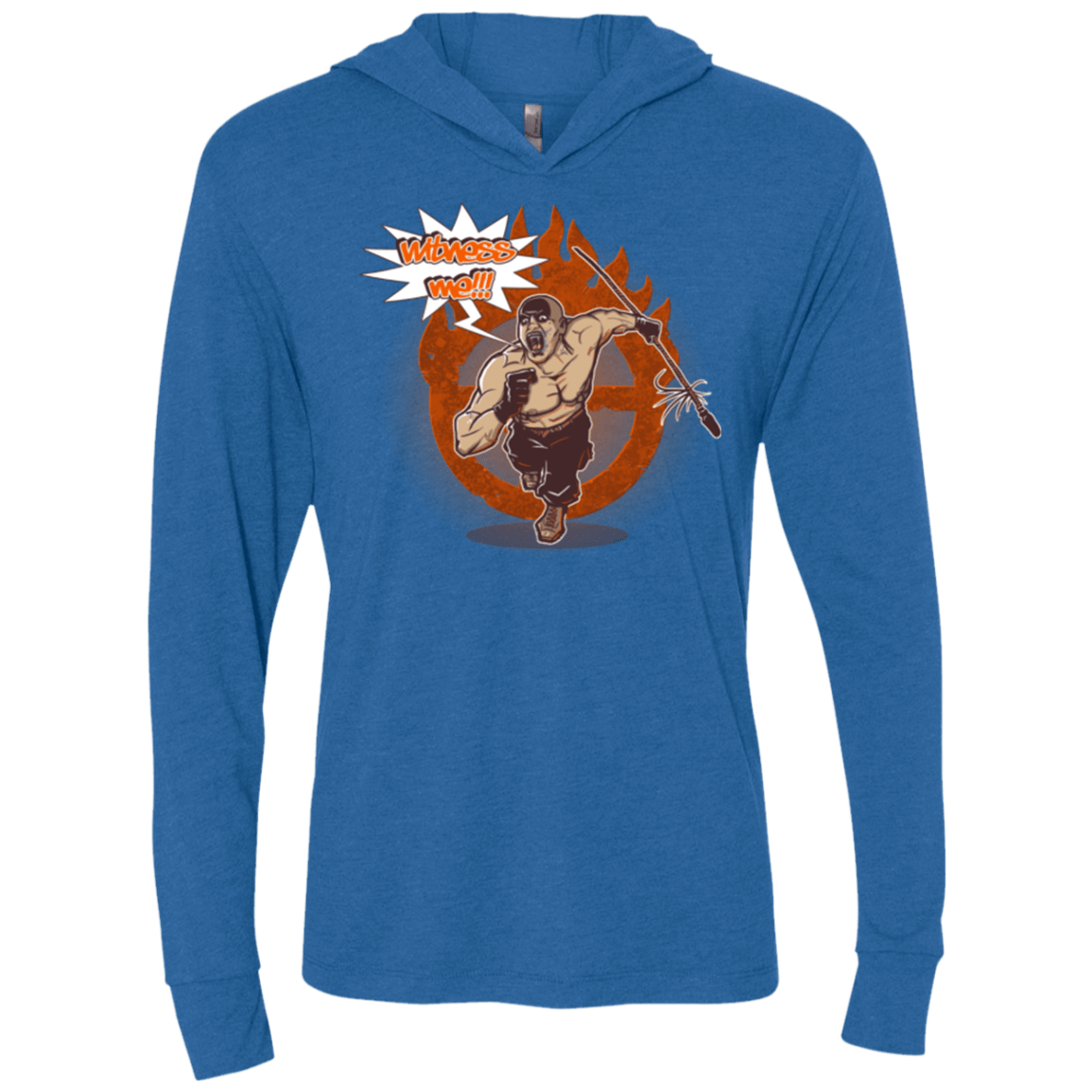 T-Shirts Vintage Royal / X-Small Witness Triblend Long Sleeve Hoodie Tee