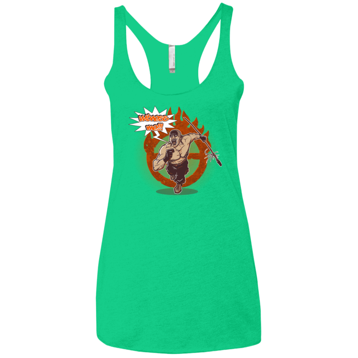 T-Shirts Envy / X-Small Witness Women's Triblend Racerback Tank