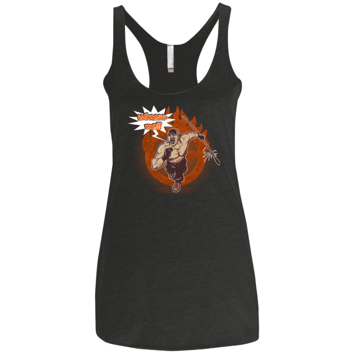 T-Shirts Vintage Black / X-Small Witness Women's Triblend Racerback Tank