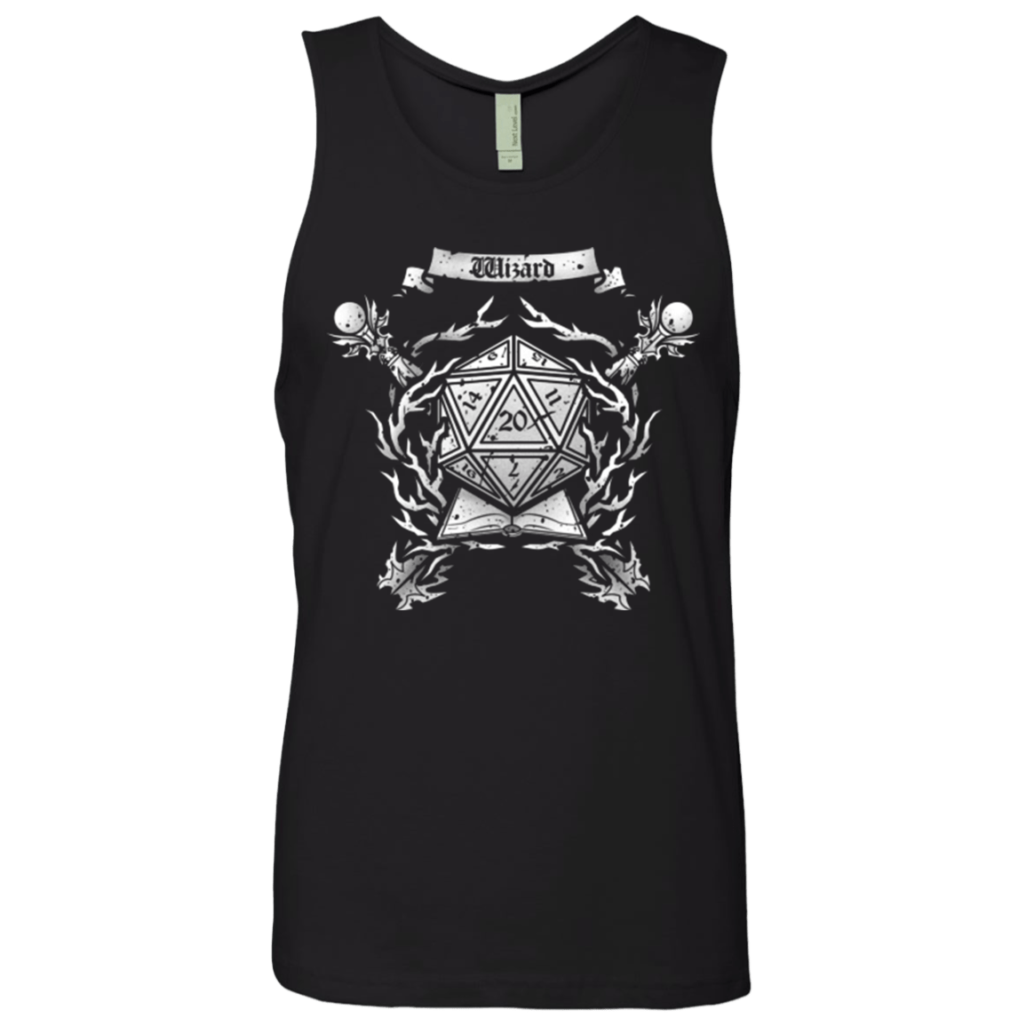 T-Shirts Black / Small WIZARD CREST Men's Premium Tank Top