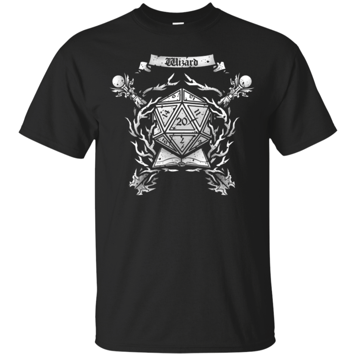 T-Shirts Black / Small WIZARD CREST T-Shirt