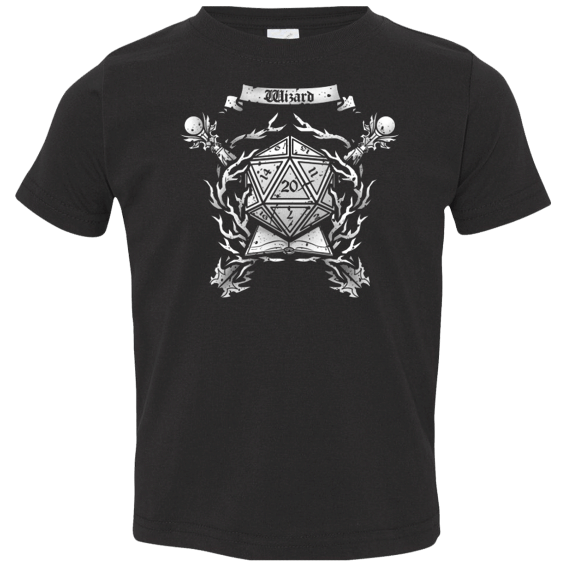 T-Shirts Black / 2T WIZARD CREST Toddler Premium T-Shirt