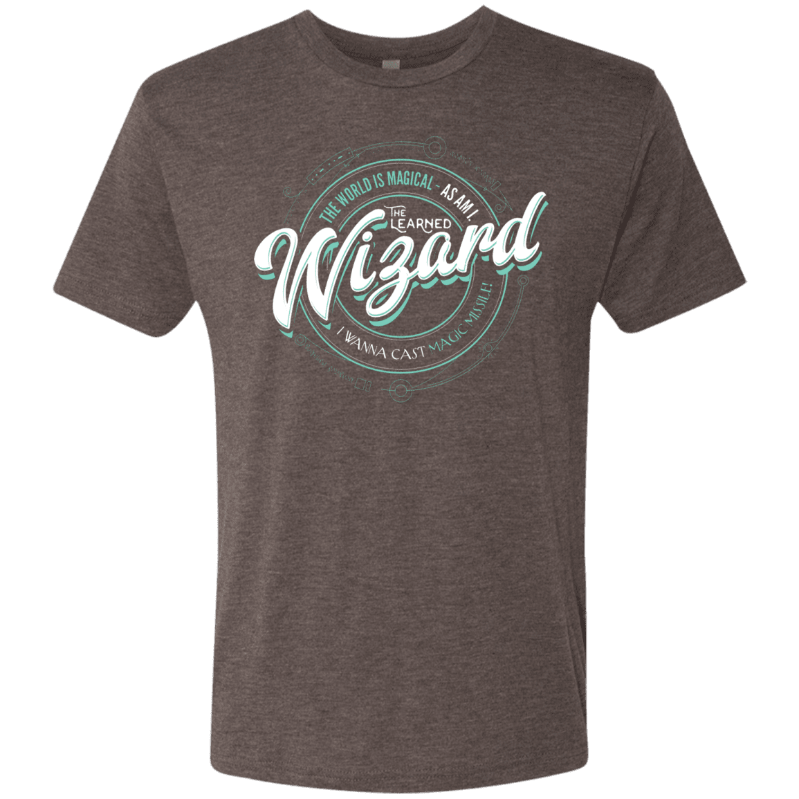 T-Shirts Macchiato / S Wizard Men's Triblend T-Shirt