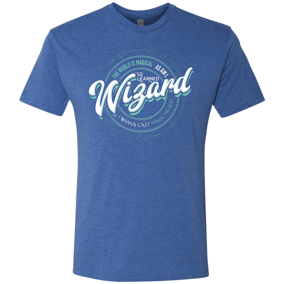 T-Shirts Vintage Royal / S Wizard Men's Triblend T-Shirt