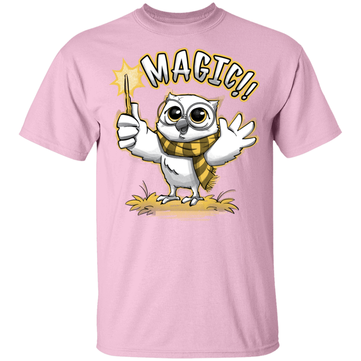 T-Shirts Light Pink / YXS Wizard Owl Youth T-Shirt