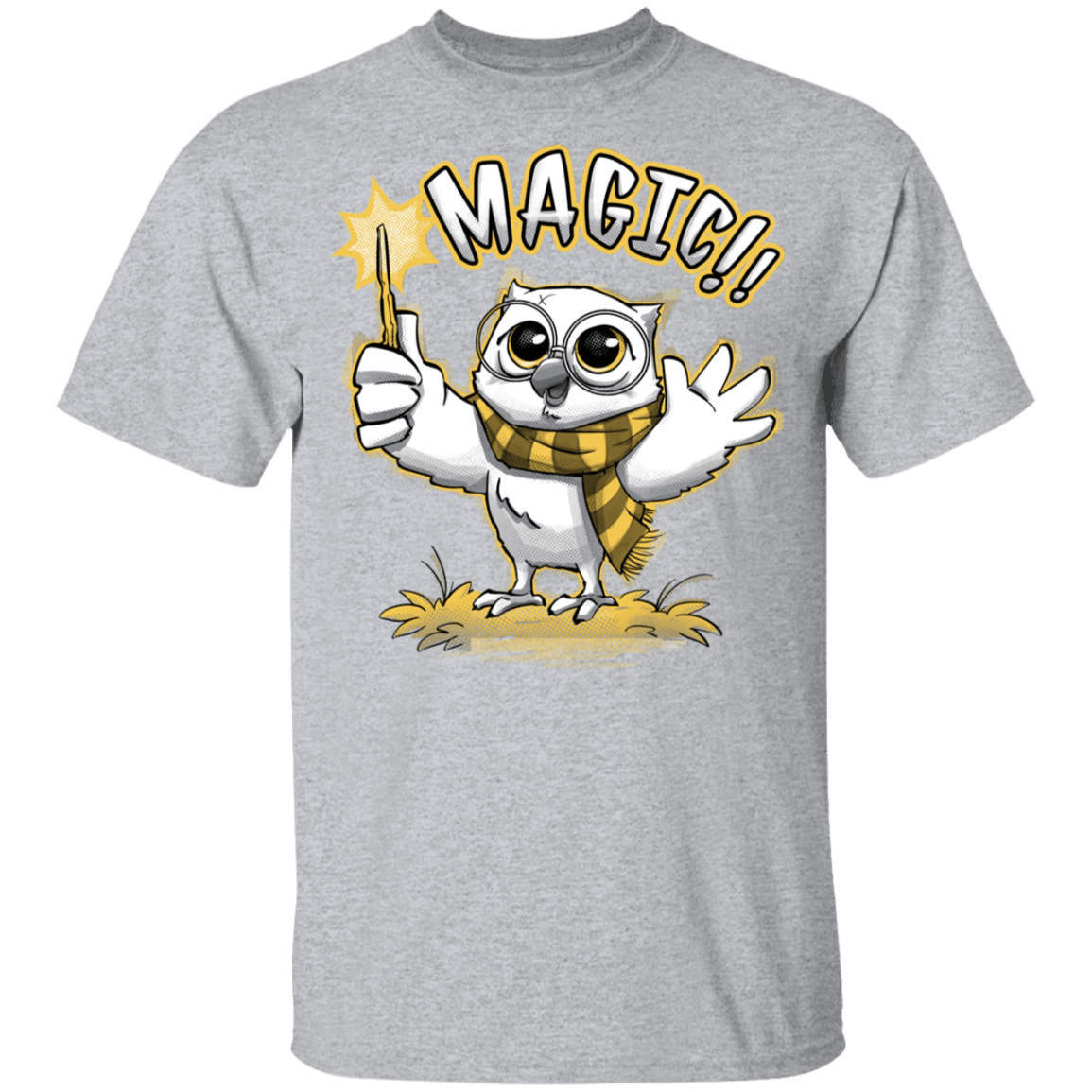 T-Shirts Sport Grey / YXS Wizard Owl Youth T-Shirt