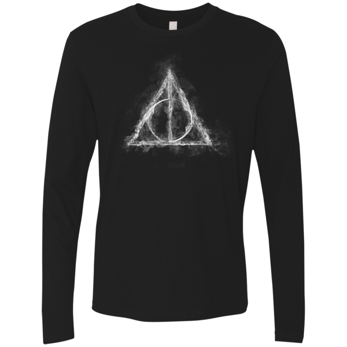 T-Shirts Black / Small WIZARD SMOKE Men's Premium Long Sleeve