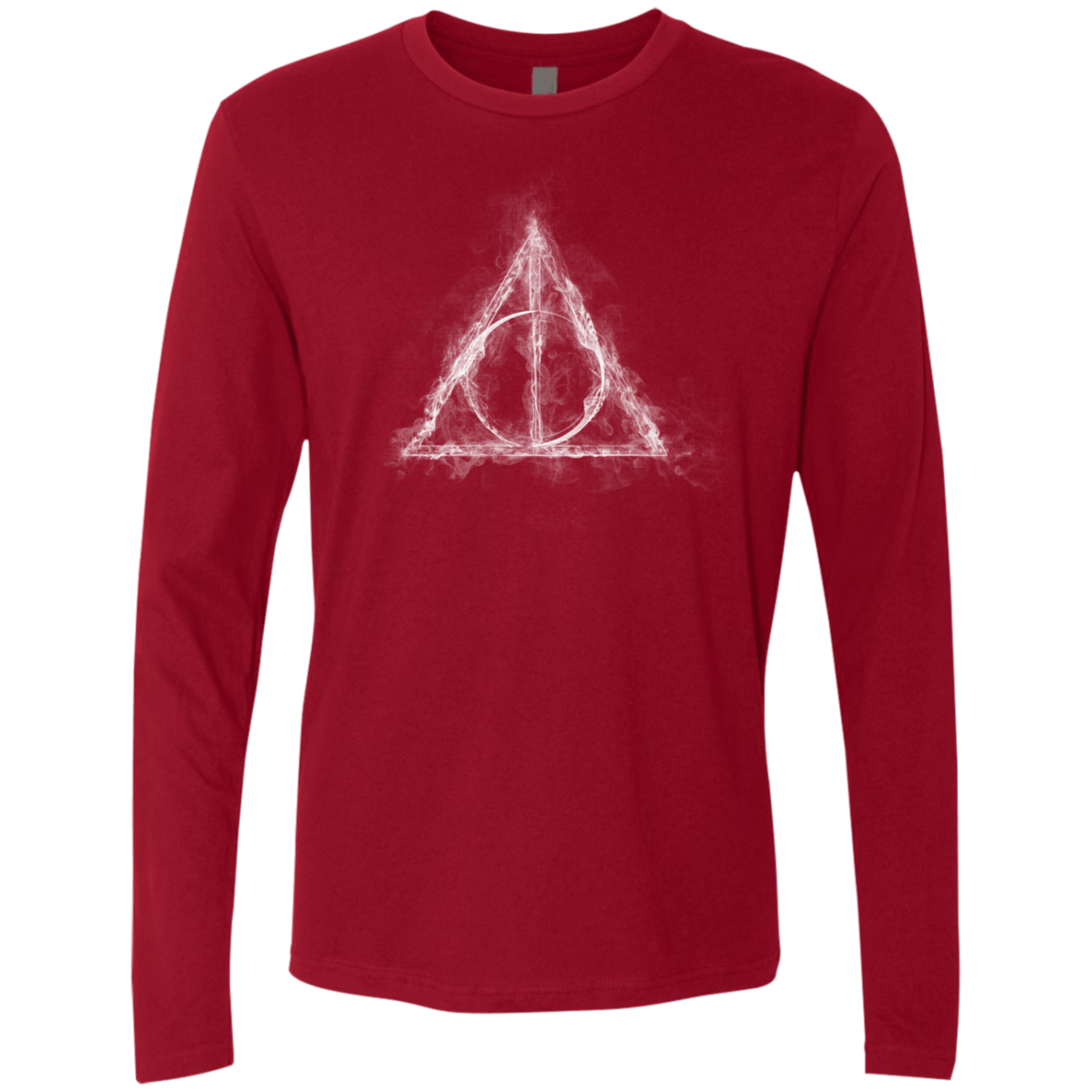 T-Shirts Cardinal / Small WIZARD SMOKE Men's Premium Long Sleeve