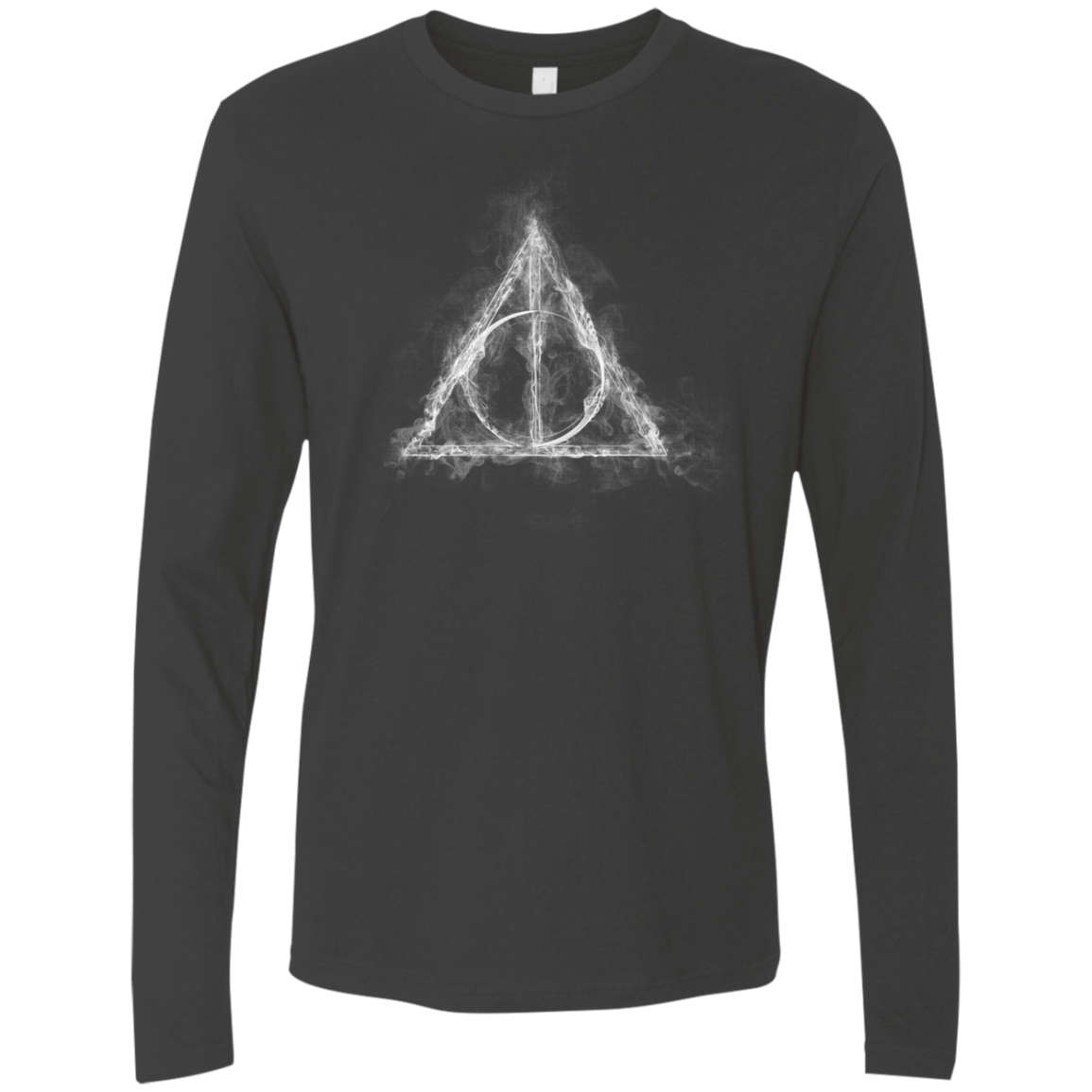 T-Shirts Heavy Metal / Small WIZARD SMOKE Men's Premium Long Sleeve