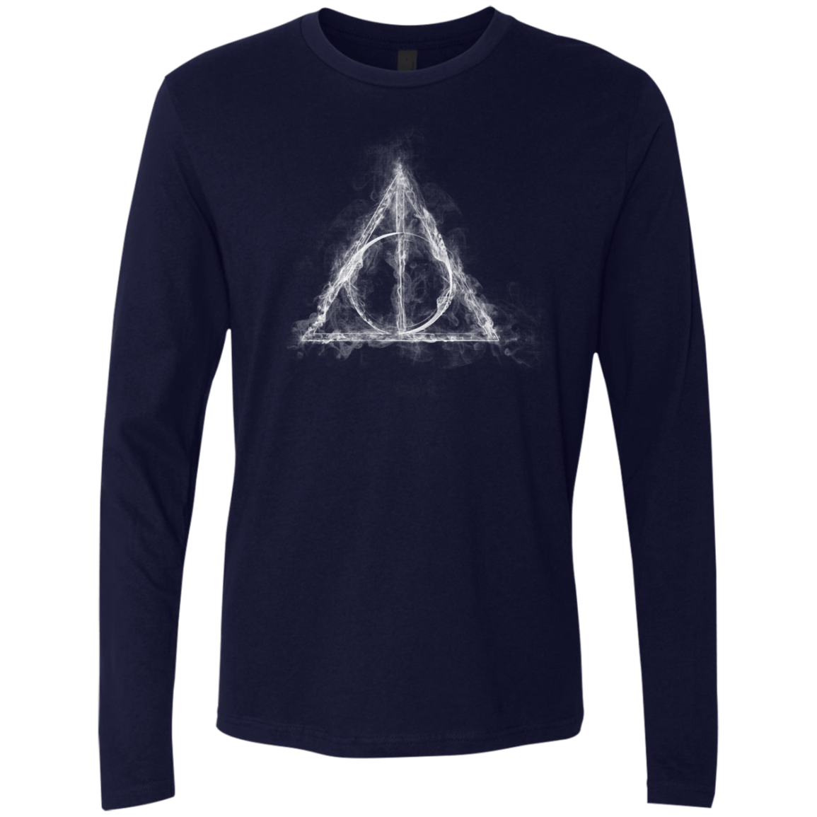 T-Shirts Midnight Navy / Small WIZARD SMOKE Men's Premium Long Sleeve