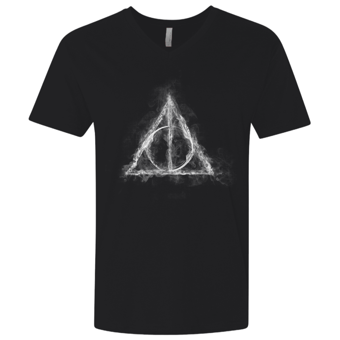 T-Shirts Black / X-Small WIZARD SMOKE Men's Premium V-Neck