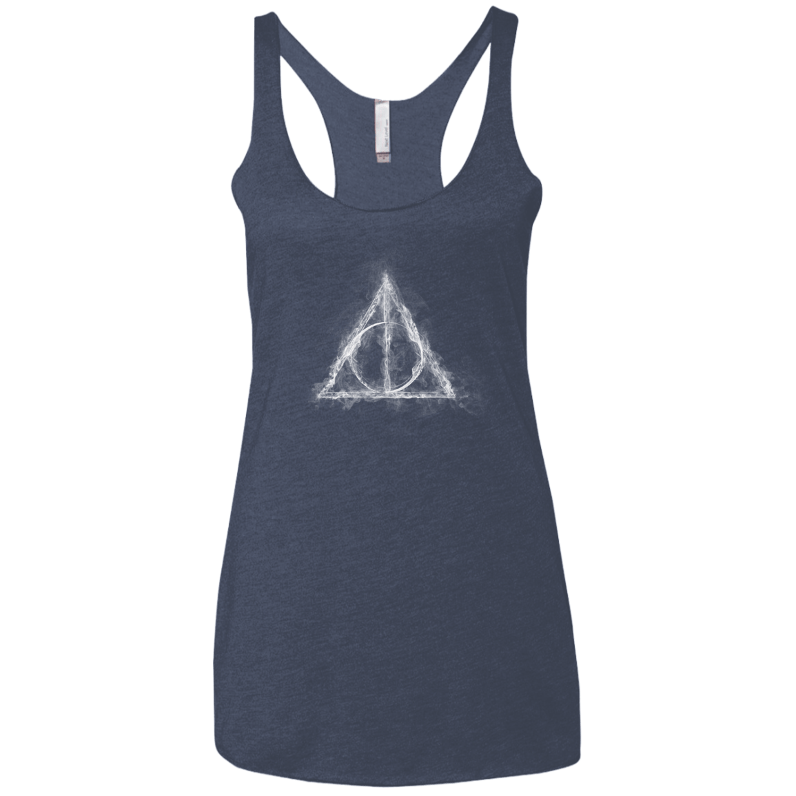 T-Shirts Vintage Navy / X-Small WIZARD SMOKE Women's Triblend Racerback Tank
