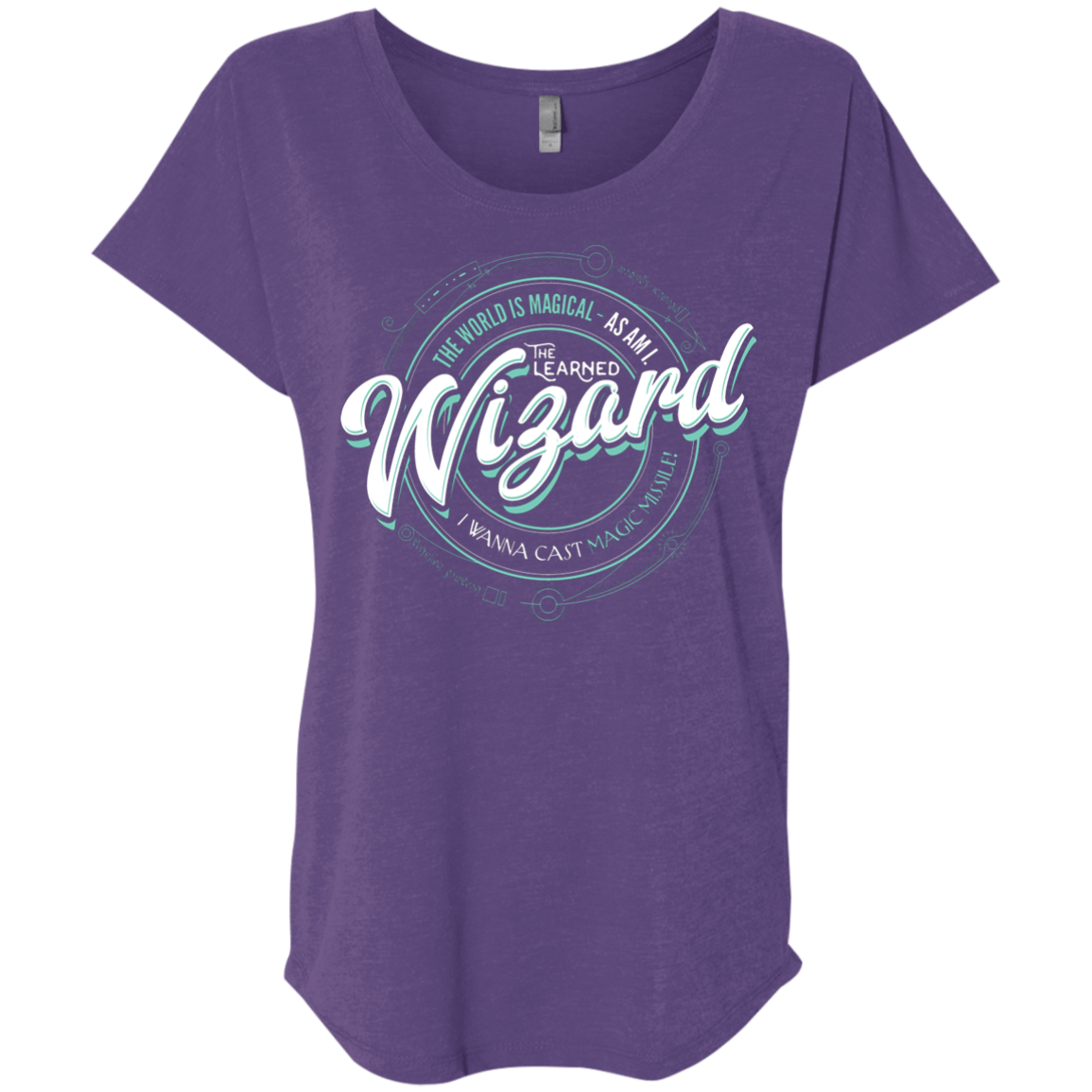 Wizard Triblend Dolman Sleeve