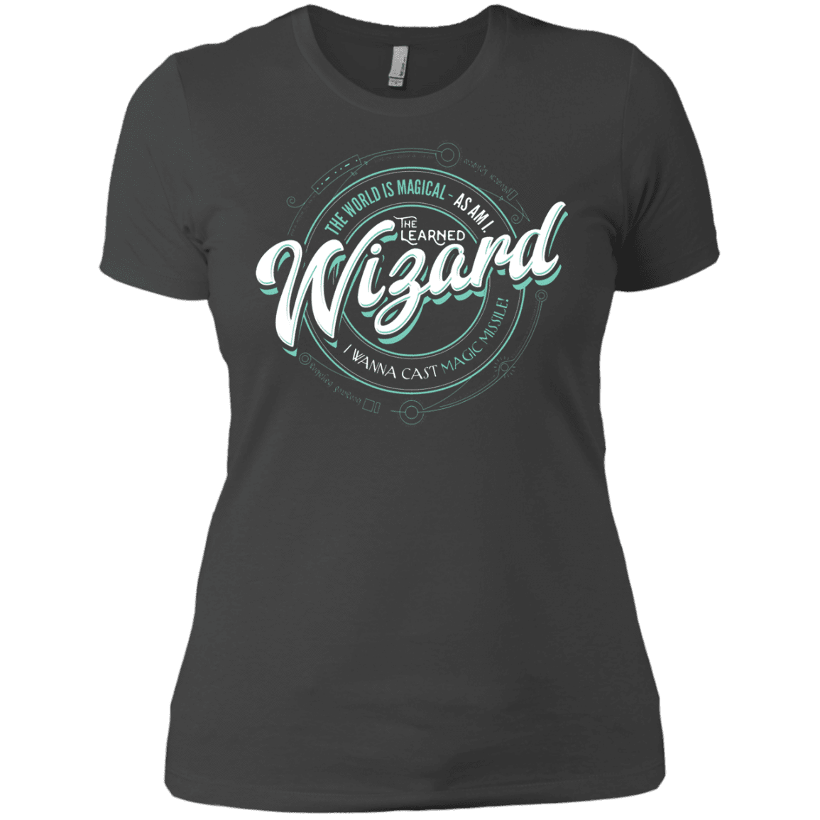 T-Shirts Heavy Metal / X-Small Wizard Women's Premium T-Shirt