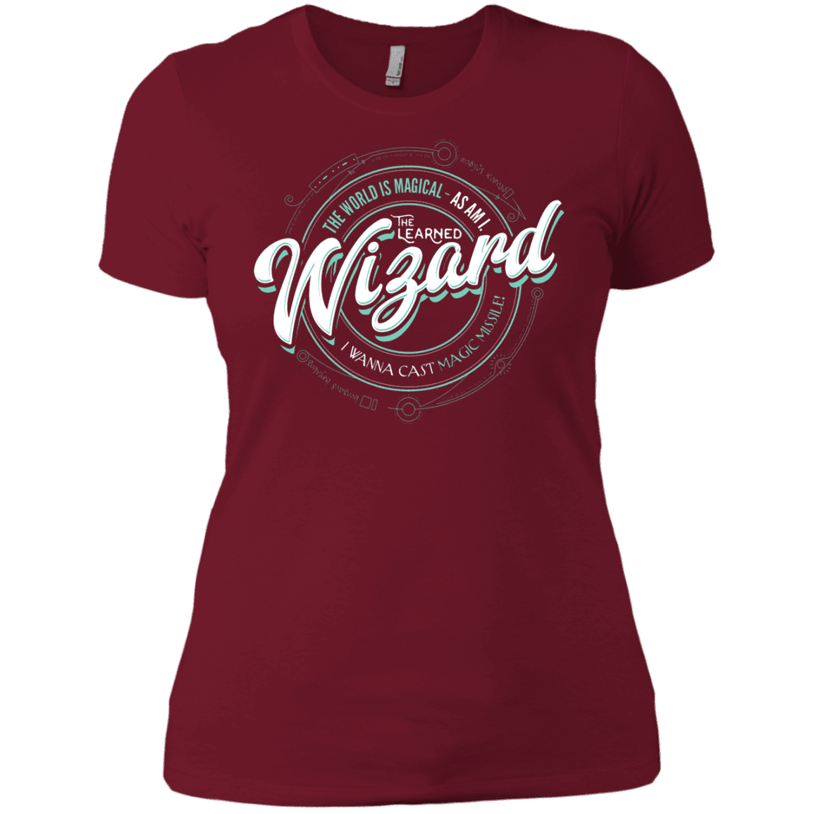 T-Shirts Scarlet / X-Small Wizard Women's Premium T-Shirt