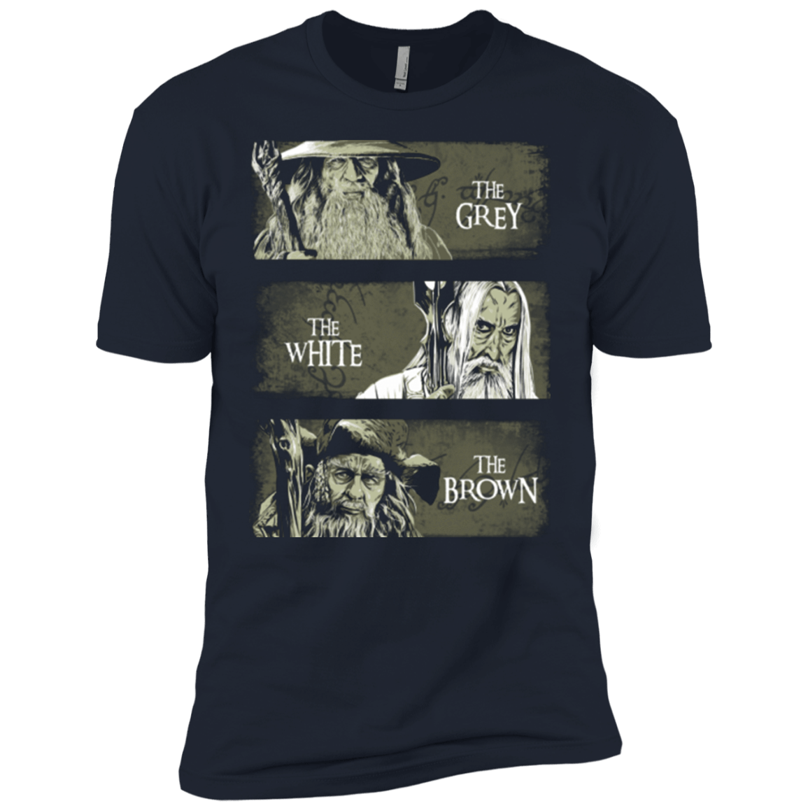 T-Shirts Midnight Navy / YXS Wizards of Middle Earth Boys Premium T-Shirt