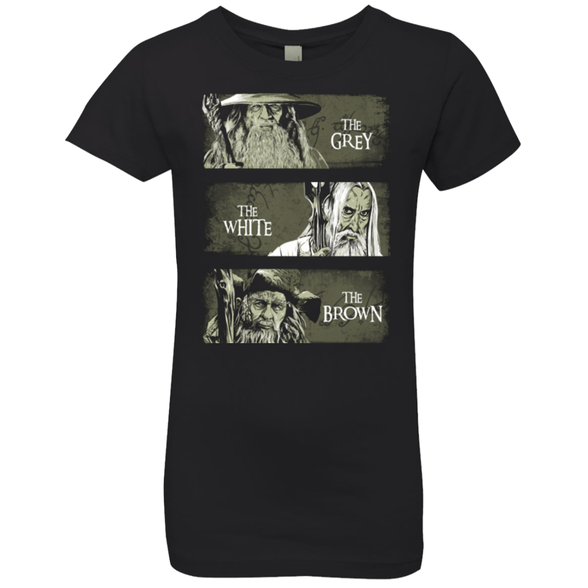 T-Shirts Black / YXS Wizards of Middle Earth Girls Premium T-Shirt