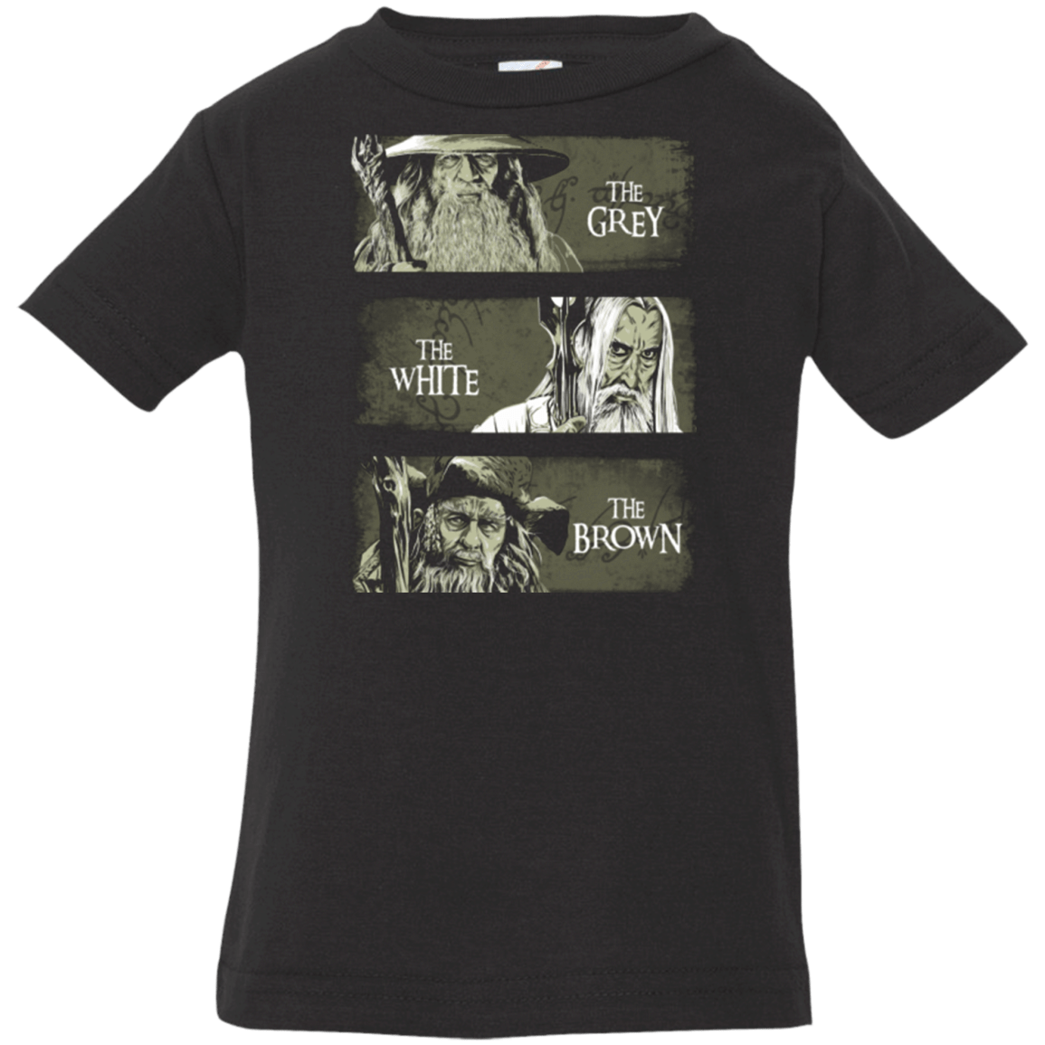 T-Shirts Black / 6 Months Wizards of Middle Earth Infant Premium T-Shirt