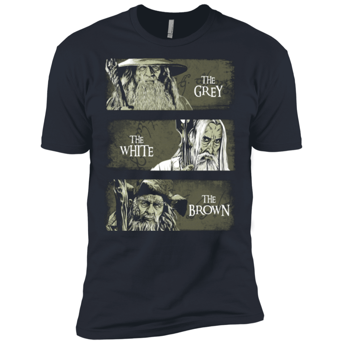 T-Shirts Indigo / X-Small Wizards of Middle Earth Men's Premium T-Shirt