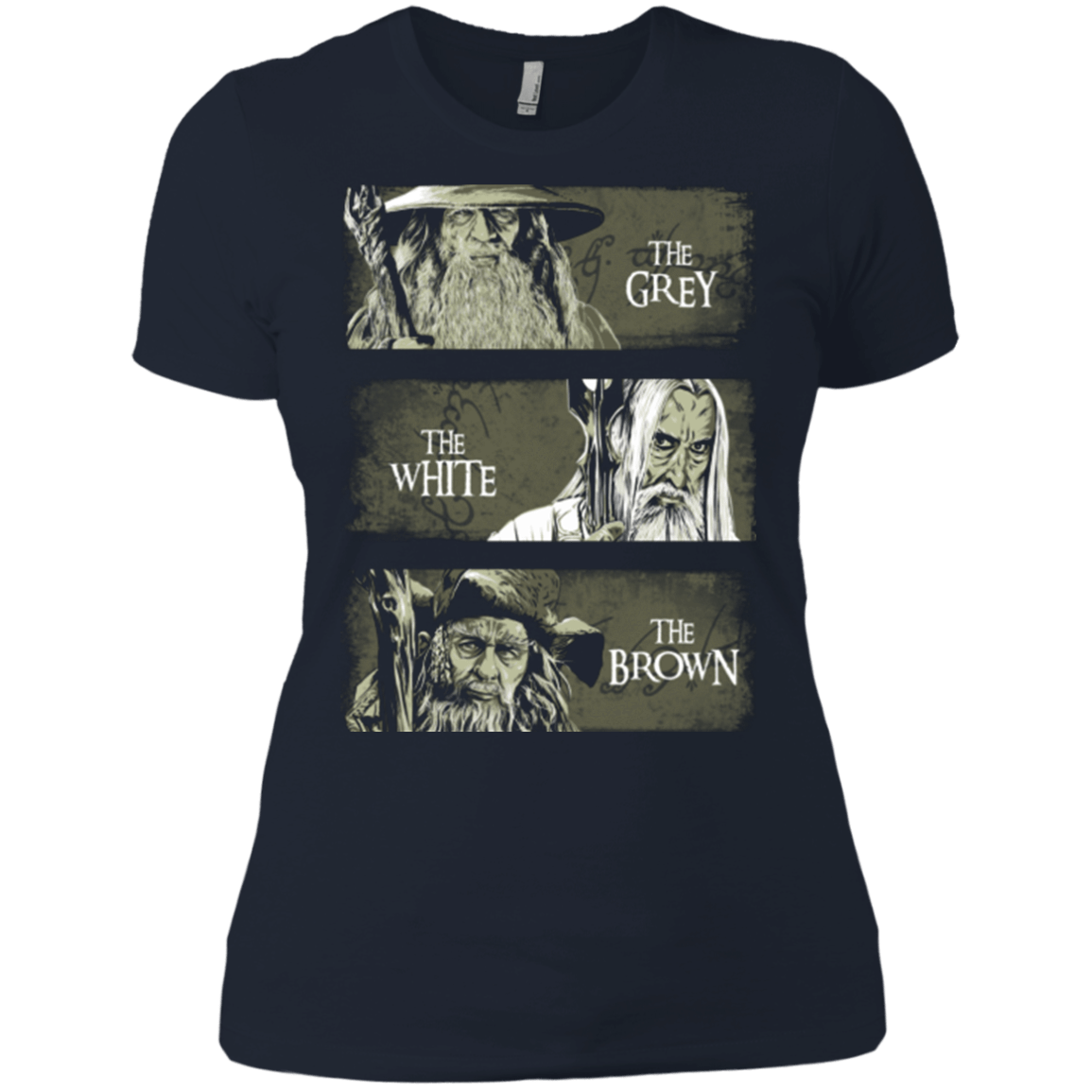 T-Shirts Midnight Navy / X-Small Wizards of Middle Earth Women's Premium T-Shirt