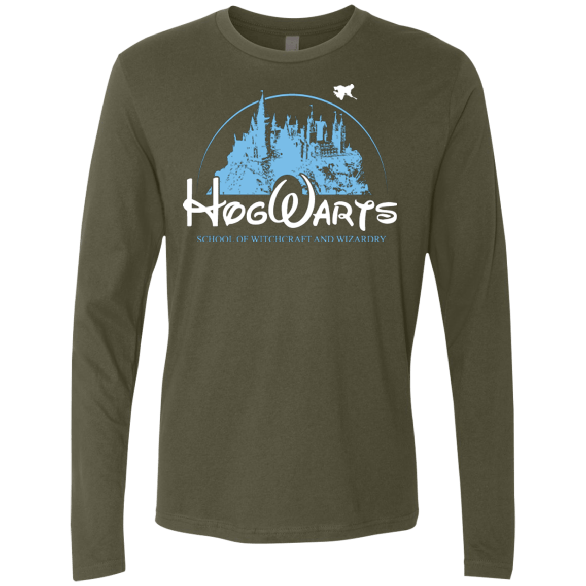 T-Shirts Military Green / Small Wizneyland Men's Premium Long Sleeve