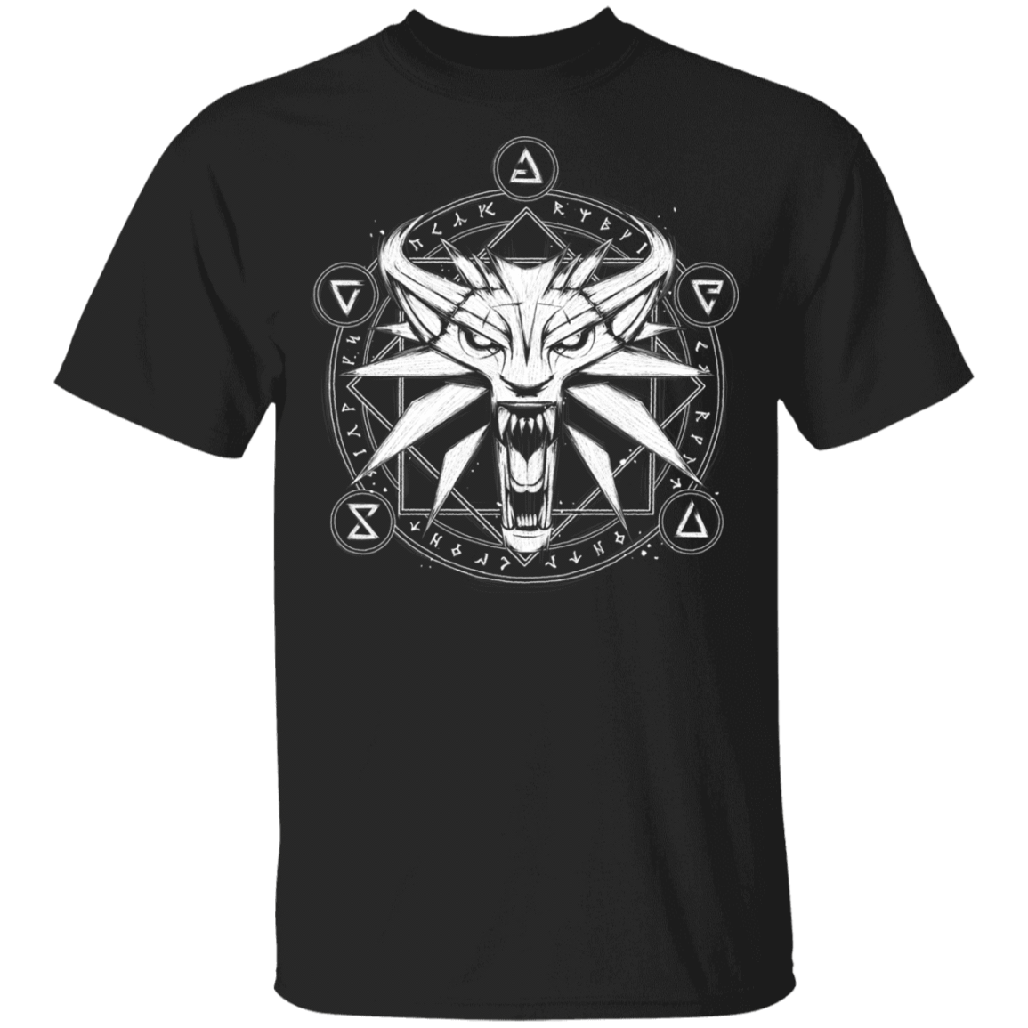 T-Shirts Black / YXS Wolf Medallion Youth T-Shirt