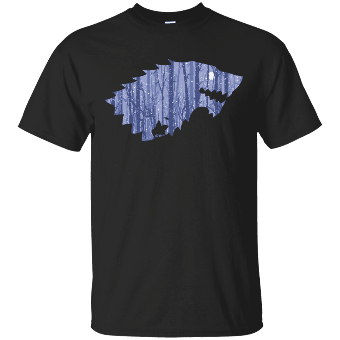 T-Shirts Black / S Wolf Of Winter T-Shirt