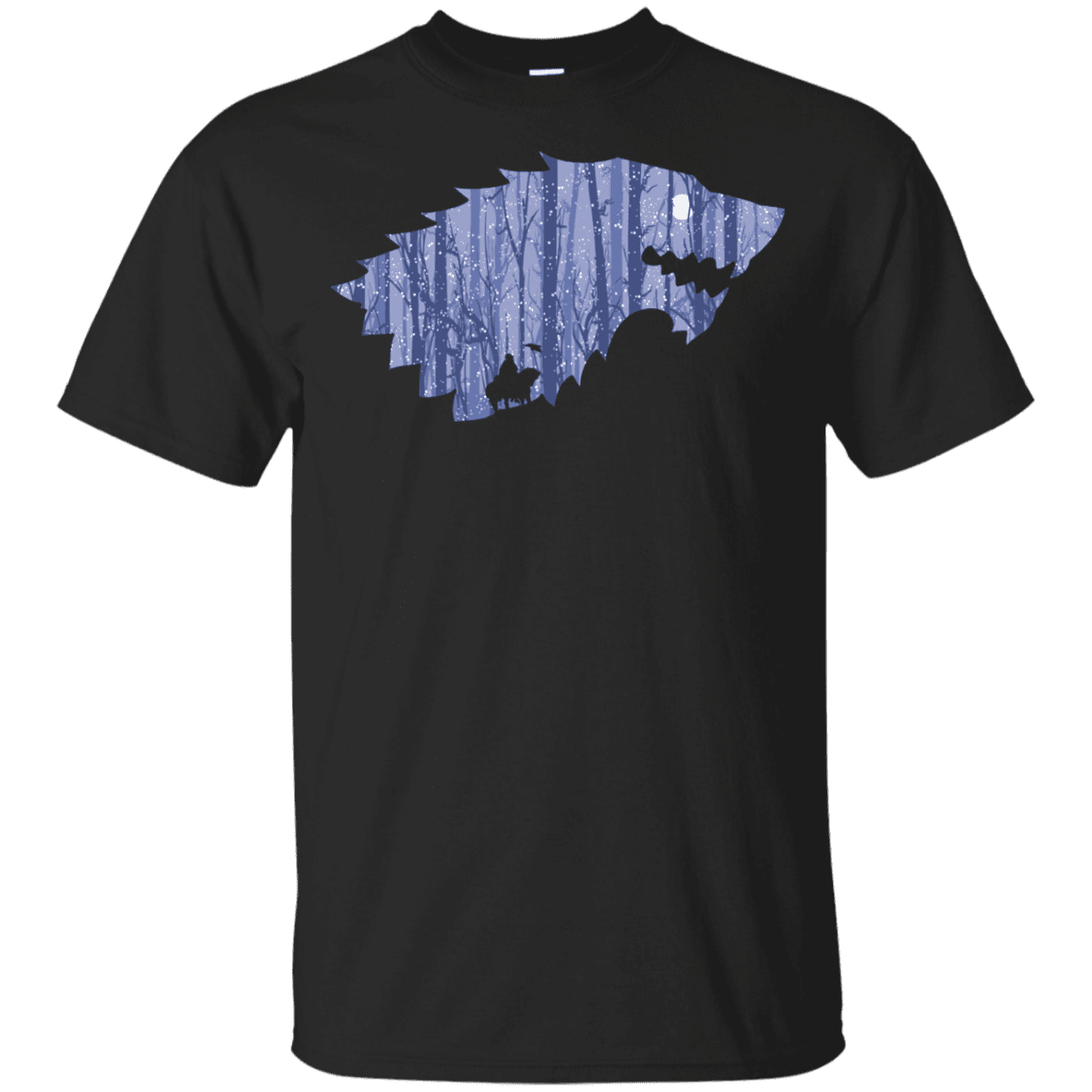 T-Shirts Black / YXS Wolf Of Winter Youth T-Shirt