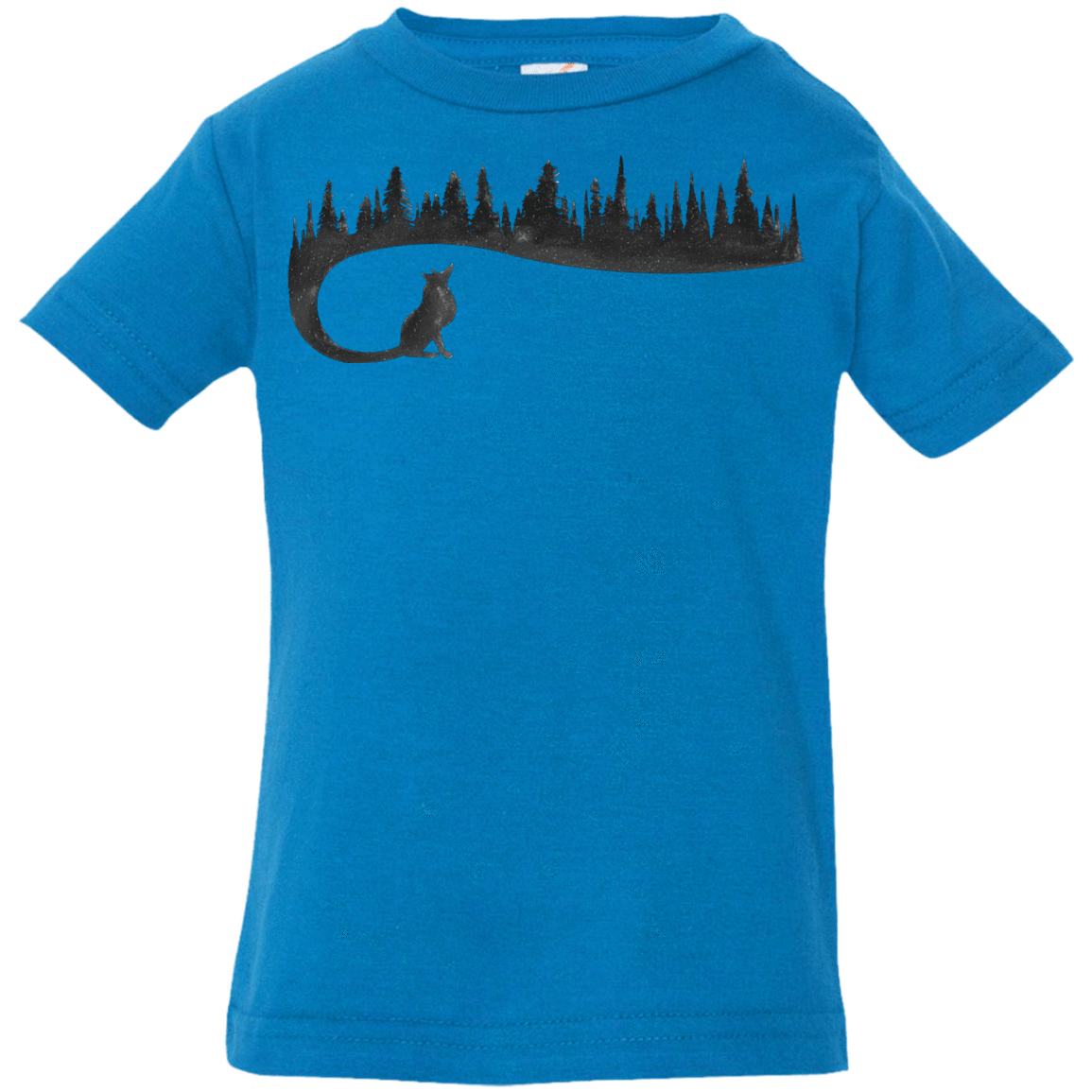 T-Shirts Cobalt / 6 Months Wolf Tail Infant Premium T-Shirt