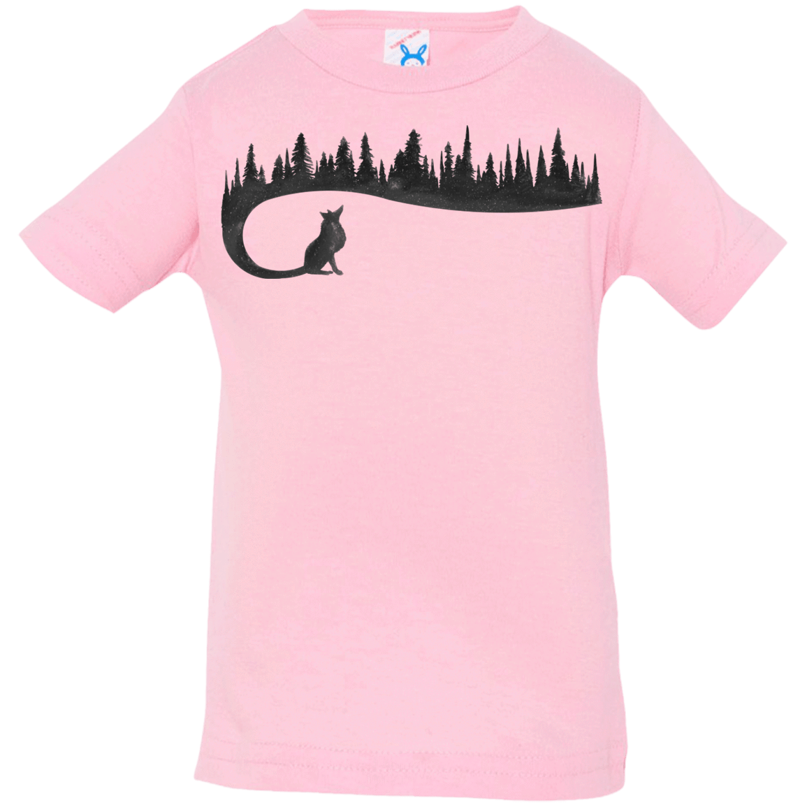 T-Shirts Pink / 6 Months Wolf Tail Infant Premium T-Shirt