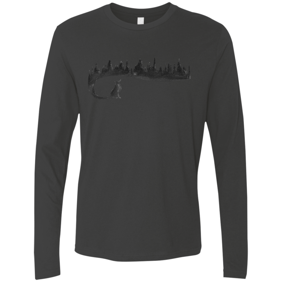 Wolf Tail Men's Premium Long Sleeve