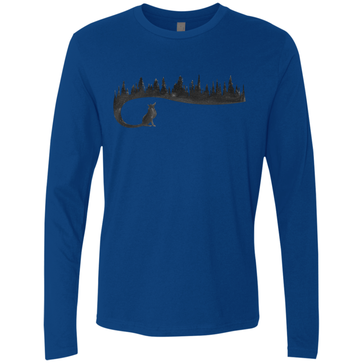 Wolf Tail Men's Premium Long Sleeve