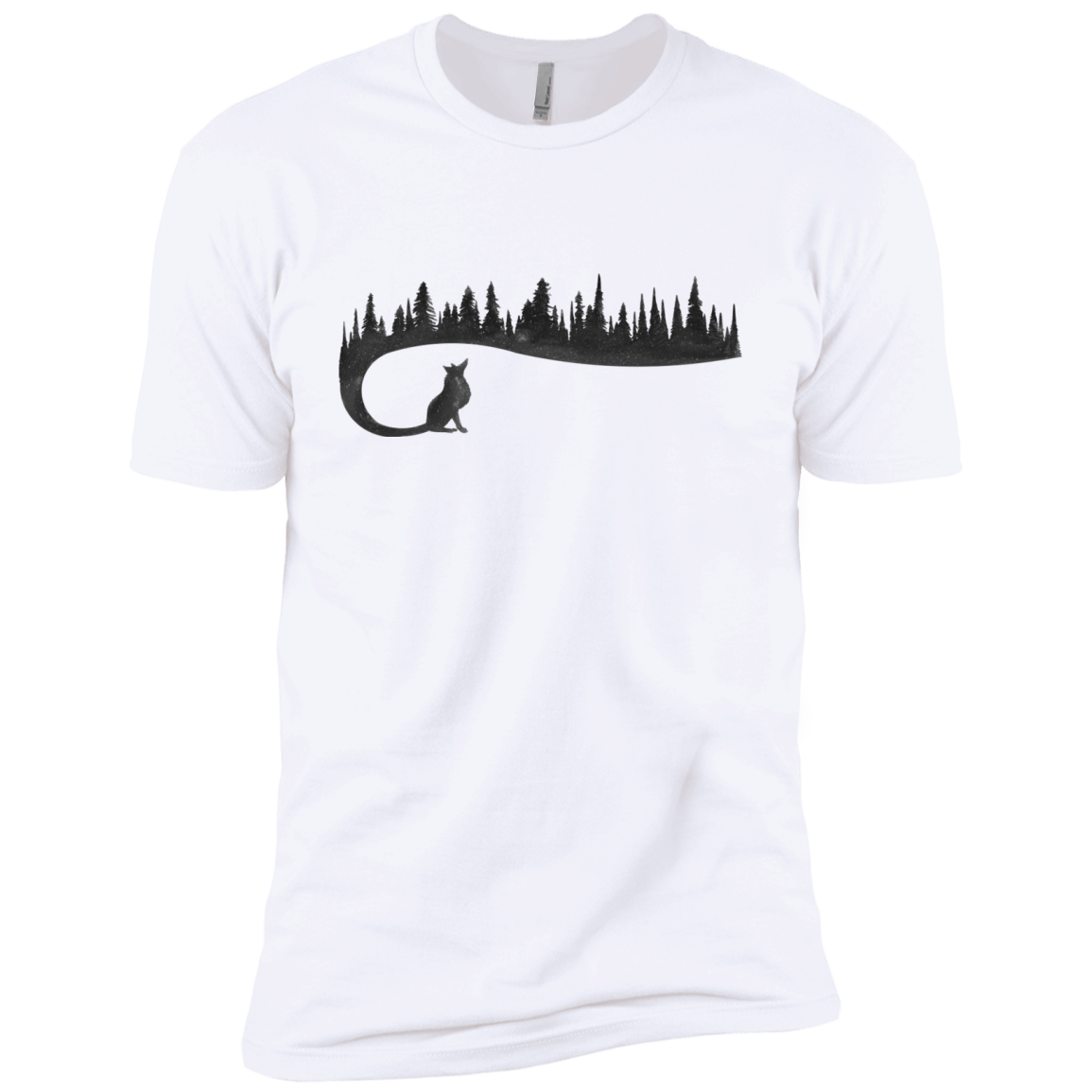 Wolf Tail Men's Premium T-Shirt