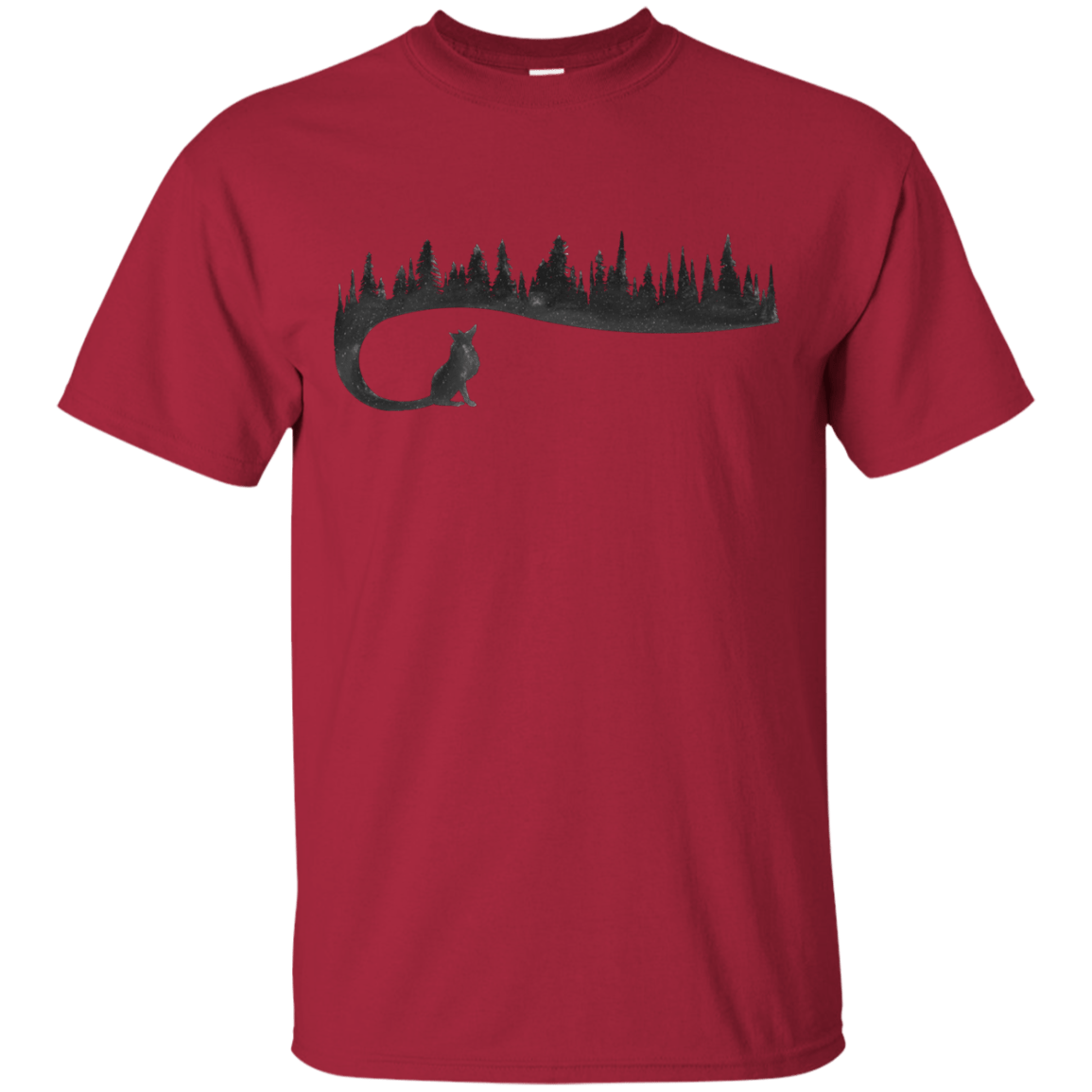 T-Shirts Cardinal / S Wolf Tail T-Shirt