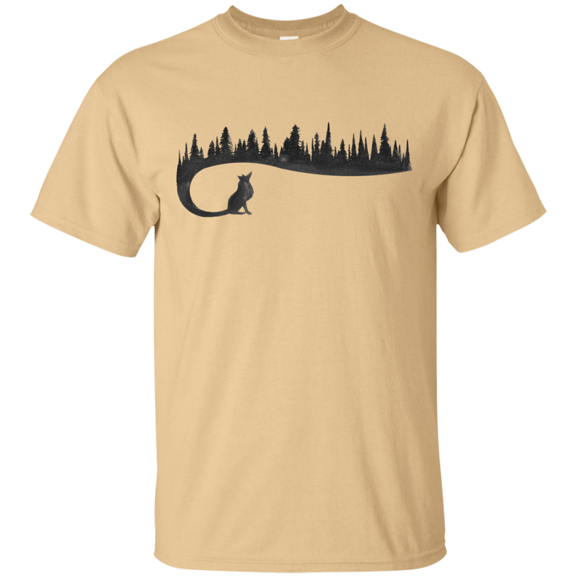 T-Shirts Vegas Gold / S Wolf Tail T-Shirt